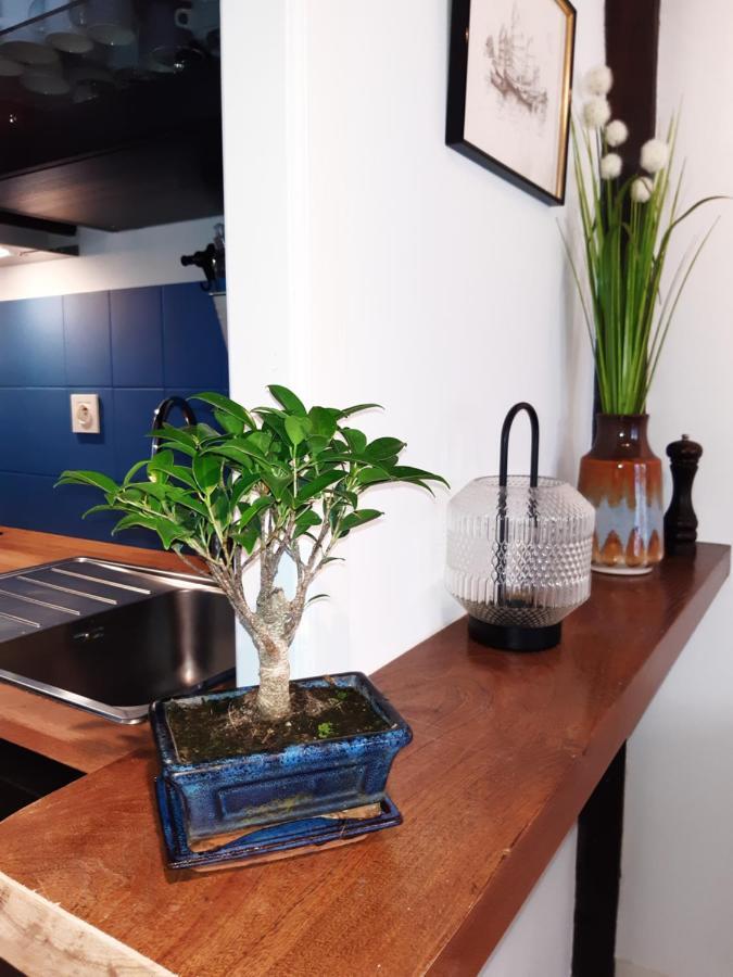 Appartement Haute Ville Meuble Avec Cour Privative กรองวิลล์ ภายนอก รูปภาพ